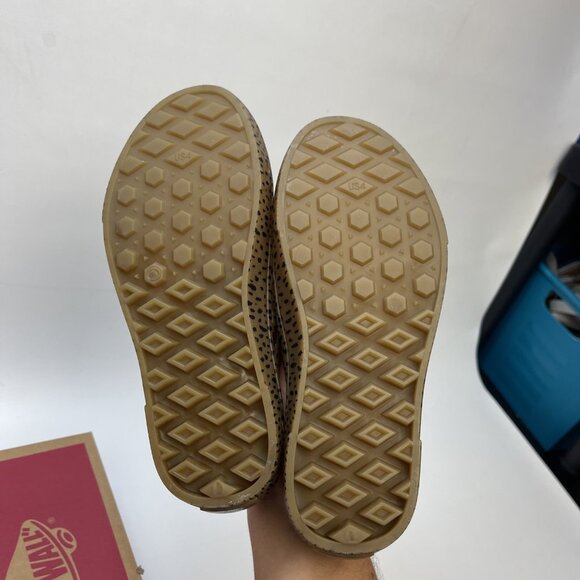 Vans Slip-On TRK Animal Cheetah  Print  AOP 'Brown Black' Wom Size 5.5 US NEW - Picture 7 of 10